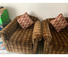 1- 3 seater and 2 single seater sofa set available for sale - Image 2/3