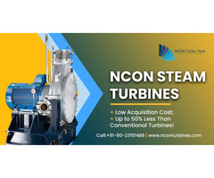 Best Saturated Steam Turbine Manufacturers - Nconturbines.com - Image 1/4