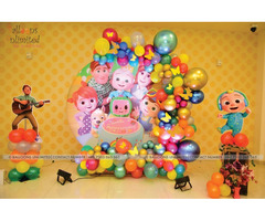 3d balloon decoration in chennai