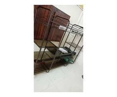 Metal showcase with Good quality Glass shelves - Image 1/3