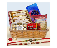 Buy Rakhi and Dry Fruits Combo for Brother in Chennai - Image 3/9