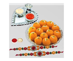 Buy Rakhi and Dry Fruits Combo for Brother in Chennai - Image 4/9