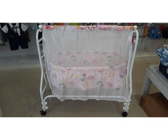 Used Baby Cradle with wheels - 1