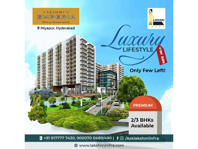 Contact US | Premium Apartments in Hyderabad | Lakshmi Infra - 1/1