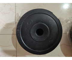 16KG Dumbell Set - PVC Weight Plates (1KG x 4 + 3KG x 4) & Rods - Image 5/5