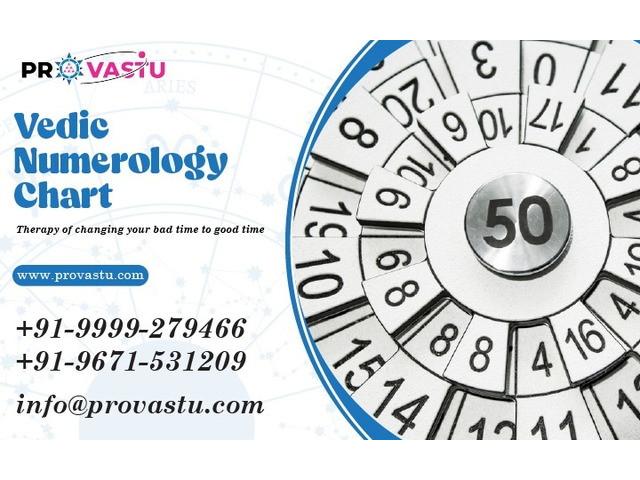 Vedic Numerology Chart in Dwarka - Provastu - 1/1