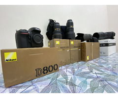 NIKON D800 (FX) CAMERA BODY, LENSES & MANY ACCESSORIES FOR SALE - Image 6/10