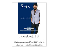 Sets Class 11 Maths NCERT Solutions - Image 1/4