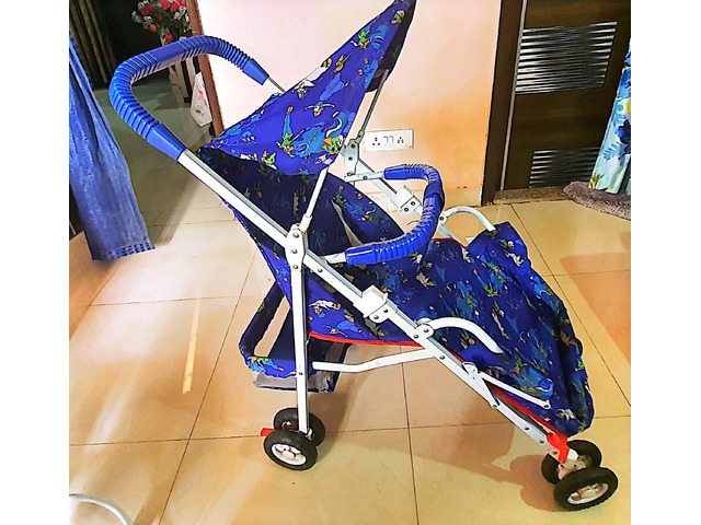Pram for baby , Heavy Duty, 3 month old - 4/9