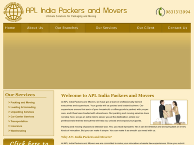 Movers and Packers Gurgaon - APL India Packers - 1/2