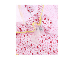 Lightweight Cradle with Mosquito Net - Pink - Image 6/10