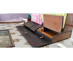 Double bed with mattress in good condition - Image 1/5