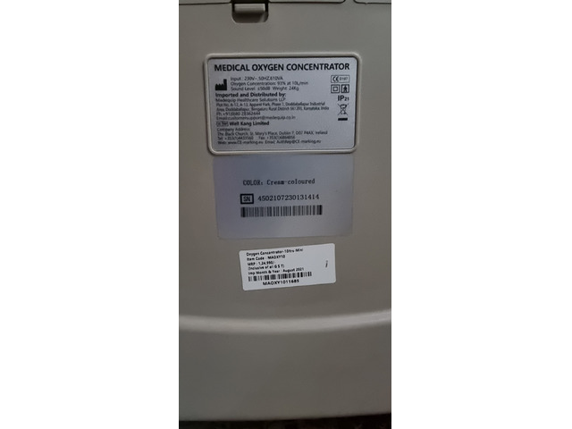 Oxygen Concentrator 10 liters - 3/4