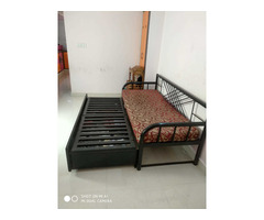 Iron sofa cum bed with storage - Image 5/10