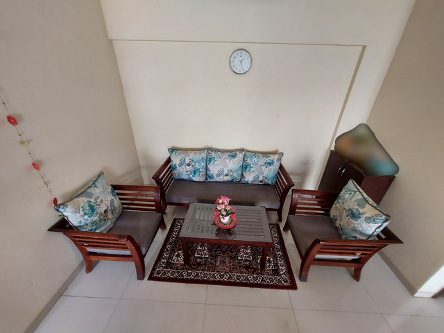 Sofa set 3+1+1 with center table - 1/1