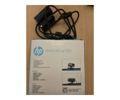 HP w100 480P 30 FPS Digital Webcam with Built-in Mic, Plug and Play Setup, Wide-Angle View w Video - Image 3/7