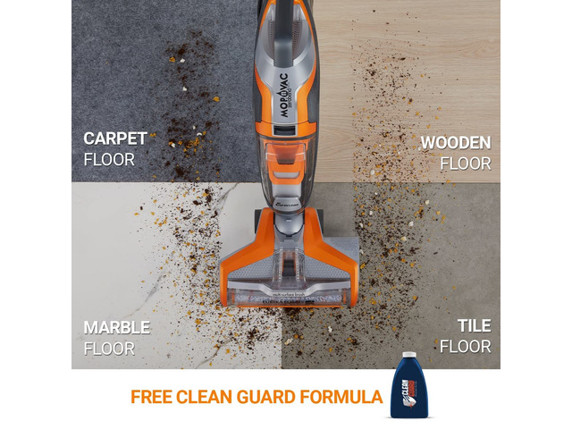 Euroclean Zerobend Mop n Vac Vacuum Cleaner - 4/4
