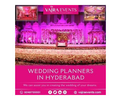 Wedding Planners in Hyderabad - Vajraevents - Image 1/3