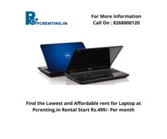Laptop on rent Start Rs. 699 in Mumbai -Pcrenting.in - 1