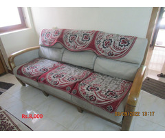 Wooden Sofa 3+3 - Image 1/2