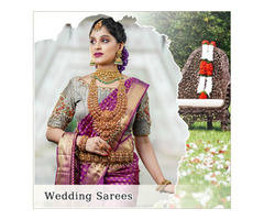 Buy Latest Wedding Sarees Collection Online