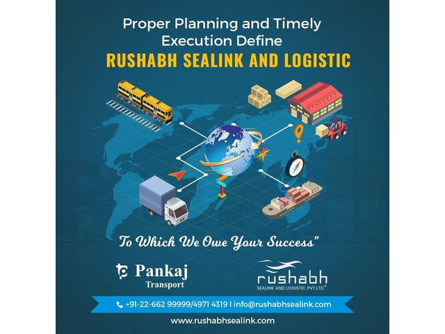 Best sea freight forwarders in Mumbai | Rushabh Sealink - 1/2
