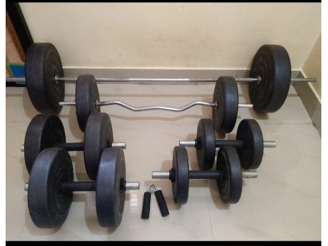 58kgs home gym set - 1/1