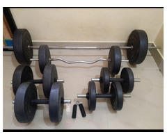 58kgs home gym set - 1