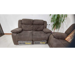 Move out Sale..Recliner sofa 3+2 and Office Boss Chair. - Image 1/7