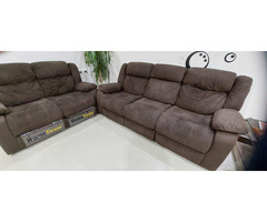 Move out Sale..Recliner sofa 3+2 and Office Boss Chair. - Image 2/7
