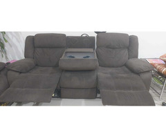 Move out Sale..Recliner sofa 3+2 and Office Boss Chair. - Image 3/7