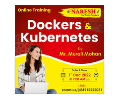 Attend Free Demo On Dockers & Kubernetes by Mr. Murali Mohan -NareshIT - 1