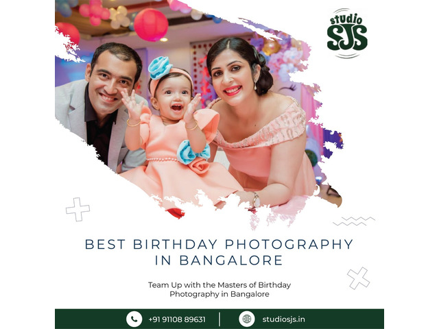 Top-notch Birthday photographers in Bangalore | Studio SJS - 1/1