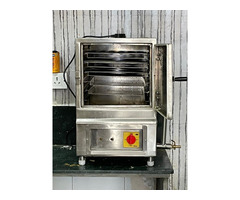 Commercial Idli Steamer, Double Sink Basin & SS 8 seater Table all avilable for sale - Image 1/4