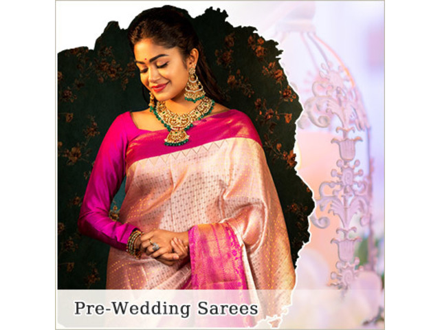 Buy Beautiful Bridal Saree Collection at KanchiVML - 1/1
