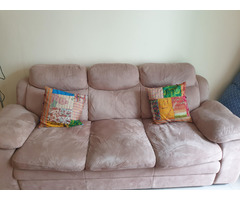 3+2 DAMRO Fabric Sofa Set and Center Table - 3