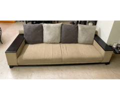 Sofa Set for Sale - Ekbote Furniture - Solid Beech Wood Sofa Set 3+1 - Image 4/8