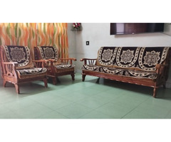 Rajwadi Full Sofa Set - Excellent Condition - Image 1/10