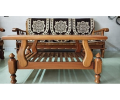 Rajwadi Full Sofa Set - Excellent Condition - Image 5/10