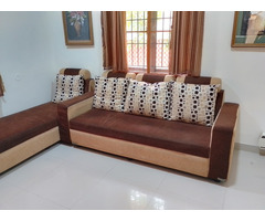 Sofa cum diwan set for sale! - Image 1/3