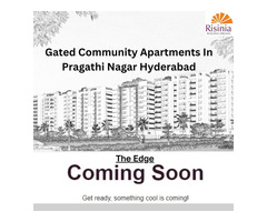 Flats For Sale In Pragathi Nagar | The Edge by Risinia - Image 1/2