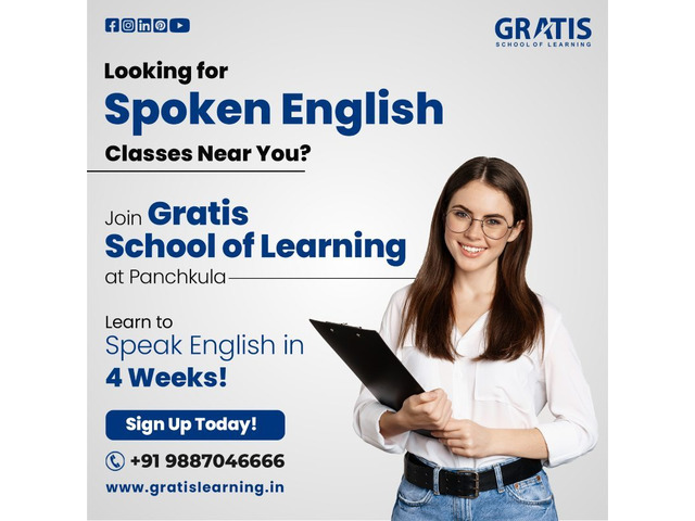 spoken english training in panchkula - 1/1