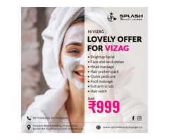 Glow Your Beauty With Our Beauty Services For All Womens @999 In Splash Beauty Lounge Asilmetta Viza - 1