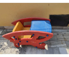Rocking chair cum table chair - Image 1/4