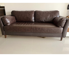 Durian Leather Sofa - Image 1/5