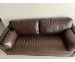 Durian Leather Sofa - Image 2/5