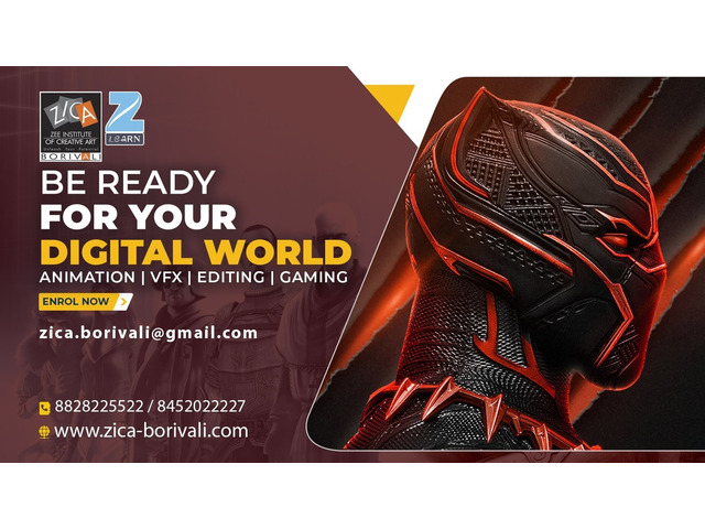 ZICA Animation Malad - Animation, VFX & Graphic Design Courses Institute in Mumbai  Mumbai - Buy Sell Used Products Online India 