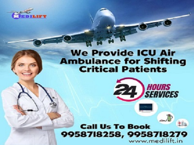 Book Best Air Ambulance Service in Chennai with Doctor's Facility - 1/1