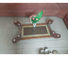 Center table with glass top - Image 2/5