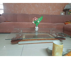 Center table with glass top - Image 4/5
